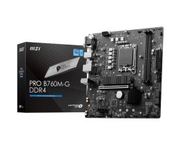 Płyta główna PRO B760M-G DDR4 s1700 2DDR4 DP/HDMI 2M.2 mATX