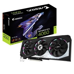 Karta graficzna GeForce RTX 4060 AORUS ELITE 8GB GDDR6 128bit 2DP