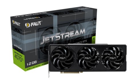 Karta graficzna GeForce RTX 4070 Ti JetStream 12GB GDDR6X 192bit 3DP/HDMI