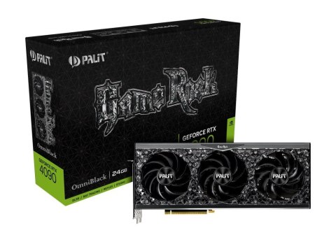 Karta graficzna GeForce RTX 4090 GameRock OmniBlack 24GB GDDR6X 384bit