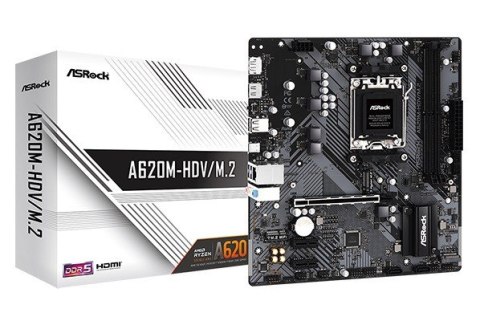 Płyta główna A620M-HDV/M.2 AM5 2DDR5 HDMI/DP M.2 mATX