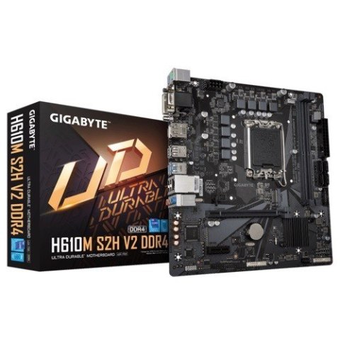 Płyta główna H610M S2H V2 DDR4 s1700 2DDR4 DP/HDMI M.2 mATX