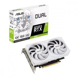 Karta graficzna GeForce RTX 3060 Dual OC 8GB GDDR6 128bit 3DP biała