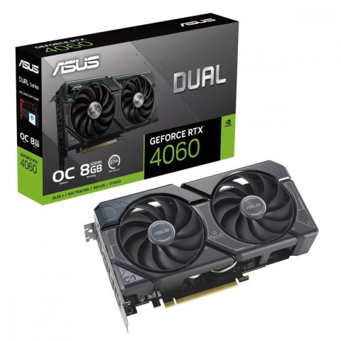 Karta graficzna GeForce RTX 4060 Dual OC 8GB GDDR6 128bit 3DP/HDMI