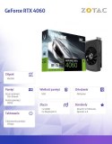 Karta graficzna GeForce RTX 4060 Solo 8GB GDDR6 128bit 3DP/HDMI