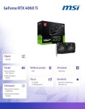 Karta graficzna GeForce RTX 4060 Ti Ventus 2X Black OC 8GB GDDRX6 128bit