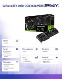 Karta graficzna GeForce RTX 4070 12GB XLR8 VERTO OC DLSS 3 VCG407012TFXXPB1-O