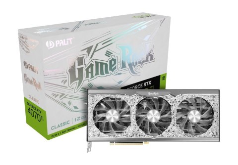 Karta graficzna GeForce RTX 4070 Ti GAMEROCK 12G GDDR6X 192bit 3DP/HDMI