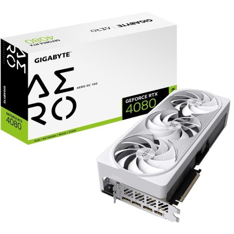 Karta graficzna GeForce RTX 4080 16GB AERO OC GDDR6X 256bit 3DP/2HDMI