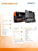 Płyta główna B650M GAMING X AX AM5 4DDR5 HDMI/2DP mATX