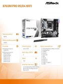 Płyta główna B760M Pro RS/D4 WIFI s1700 4DDR4 DP/HDMI mATX