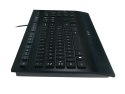 Klawiatura Logitech 920-005217 (USB 2.0; kolor czarny)