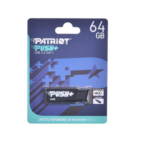 Patriot Push 64GB USB 3.2 chowany czarny