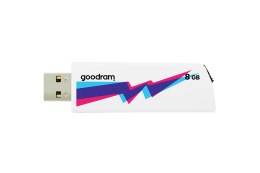 Pendrive GoodRam Cl!ck UCL2-0080W0R11 (8GB; USB 2.0; kolor biały)