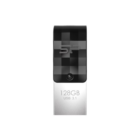 Pendrive Silicon Power Mobile C31 128GB USB 3.2 Typ-A, Typ-C Czarny