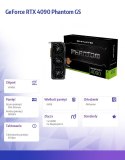 Karta graficzna GeForce RTX 4090 Phantom GS 24GB GDDR6X 384bit HDMI/3DP