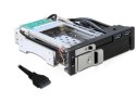 Kieszeń wewnętrzna na 2xHDD SATA 2.5+3.5''+2xUSB 3.0