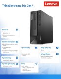 Komputer ThinkCentre Neo 50s G4 SFF 12JF0025PB W11Pro i5-13400/16GB/512GB/INT/3YRS OS