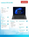 Laptop V15 G4 83A1008HPB W11Pro i5-13420H/8GB/512GB/INT/15.6 FHD/Business Black/3YRS OS