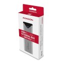 EEM2-U3C Obudowa zewnętrzna aluminiowa, USB-C 3.2 Gen 1 - M.2 SATA SSD długość 42 do 80mm