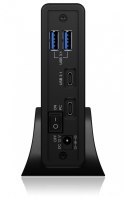 Obudowa IB-382H-C31 2,5/3,5 HDD z wbudowanym HUB 1xUSB-C, 2xUSB -A, 12V2A