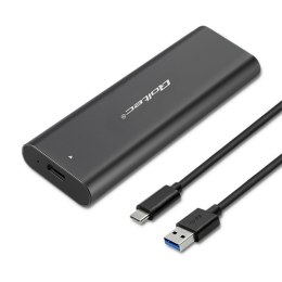 Obudowa | kieszeń do dysków M.2 SATA SSD | NGFF | USB typ C