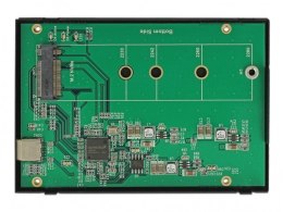 Obudowa zewnętrzna SSD M.2 NVME USB-C 3.1 Gen 2 czarny slim