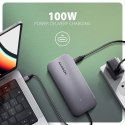 HMC-6GM2 Wieloportovy hub 6in1 10Gbps, USB-A, USB-C, HDMI, M.2, SD/mSD, PD 100W, USB-C