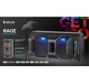 Głośnik Bluetooth Rage 50W LED/Fm/USB/Mic/TWS