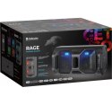 Głośnik Bluetooth Rage 50W LED/Fm/USB/Mic/TWS