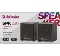 Głośniki SPK-230 komputerowe 4W 2.0 drewniane USB