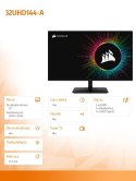 Monitor Xeneon 32UHD144 IPS UHD