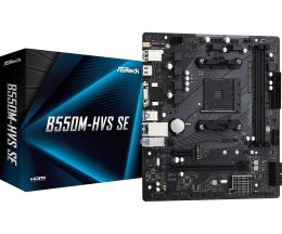 Płyta główna B550M-HVS SE AM4 2DDR4 HDMI/D-SUB M.2 mATX