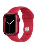 Watch Series 7 GPS, 45mm koperta z aluminium z edycji (PRODUCT)RED z paskiem sportowym z edycji (PRODUCT)RED - Regular