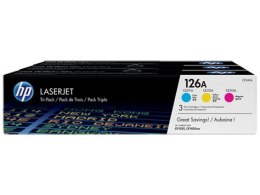 Toner 126A CP1025 3-Pack CMY CF341A