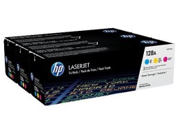 Toner 128A CP1525/CM1415 CMY 3-Pack CF371AM