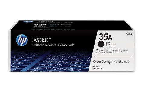 Toner 35A LJ P1005/1006 1,5k Dwupak CB435AD