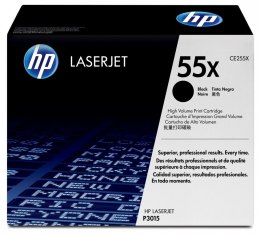 Toner 55X P3015 Czarny 12.5k CE255X