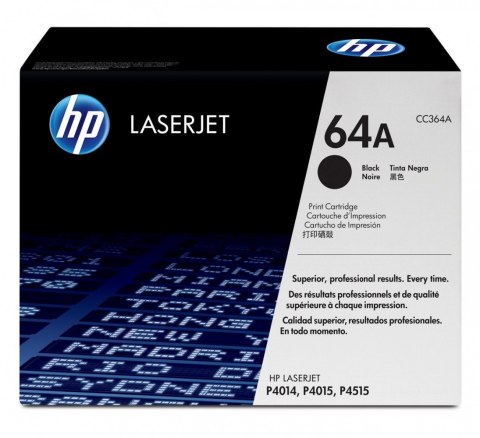 Toner 64A P4014/4514A Czarny CC364A 10K P4014/4015/4514