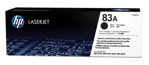 Toner 83A Black 1.5k CF283A