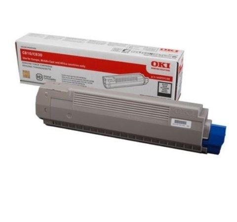 Toner-C810/C830 BLACK 8K 44059108