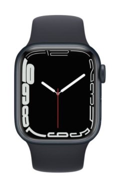 Watch Series 7 GPS + Cellular, 45mm Koperta z aluminium w kolorze północy z paskiem sportowym w kolorze północy - Regular