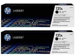 Toner 131A Black 2.4k Dual Pack CF210XD