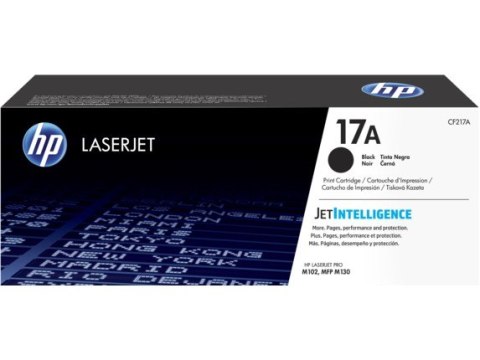 Toner 17A Black 1.6k CF217A