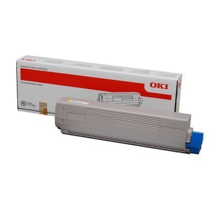 Toner C823/833/843 7k żółty 46471101