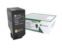 Toner CS/CX727,CS728 YELLOW 10K 75B20Y0