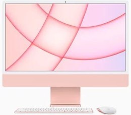 24 cale iMac Retina 4.5K: M1, 8/7, 8GB, 256GB - Różowy