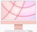 IMac 24 cale: M1 8/8, 8GB, 256GB - Różowy