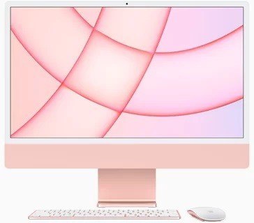 IMac 24 cale: M1 8/8, 8GB, 256GB - Różowy