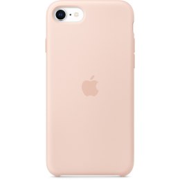 Silikonowe etui do iPhone SE piaskowy róż